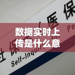 数据实时上传是什么意思啊,如何实现实时上传数据