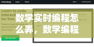 数学实时编程怎么弄,数学编程视频教学