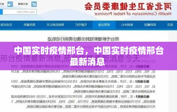 中国实时疫情邢台,中国实时疫情邢台最新消息