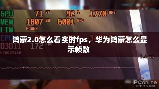 鸿蒙2.0怎么看实时fps,华为鸿蒙怎么显示帧数