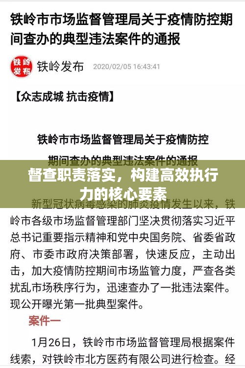 督查职责落实,构建高效执行力的核心要素