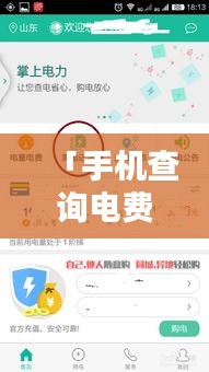 「手机查询电费不求人!百度轻松搜,电费信息一手掌握!」