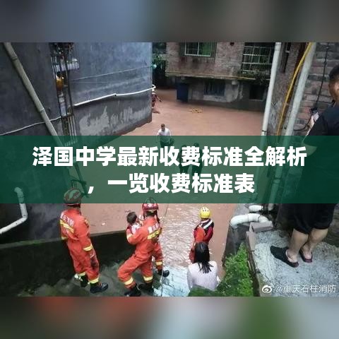 泽国中学最新收费标准全解析,一览收费标准表