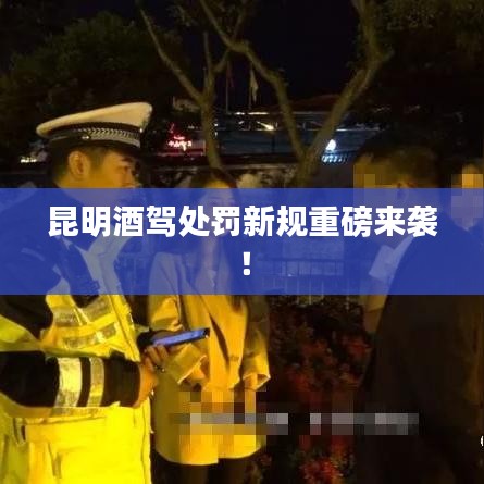 昆明酒驾处罚新规重磅来袭!