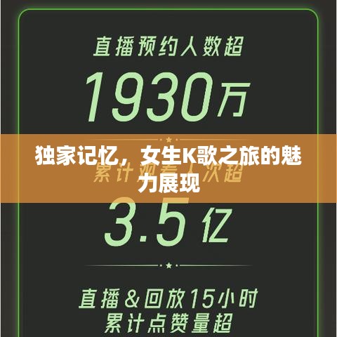 独家记忆,女生K歌之旅的魅力展现
